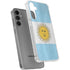 Argentina Flag Distressed Galaxy S24 Plus Clear Case